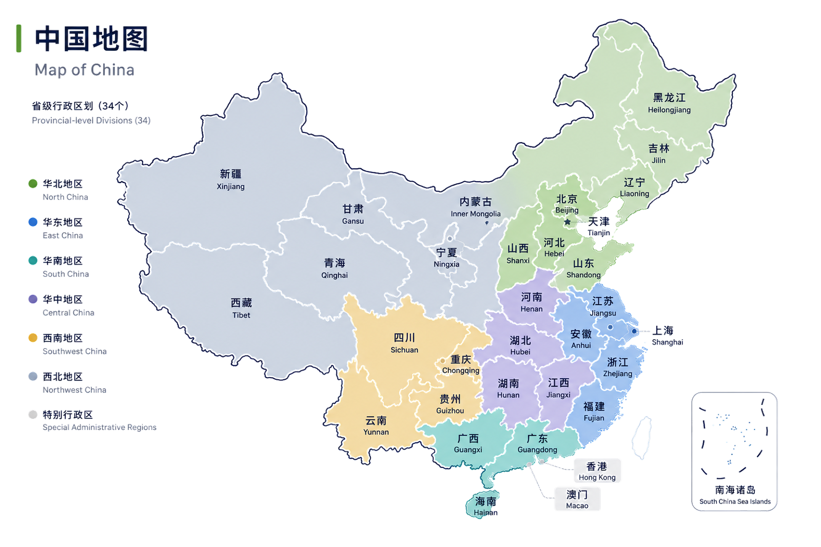 Map of China